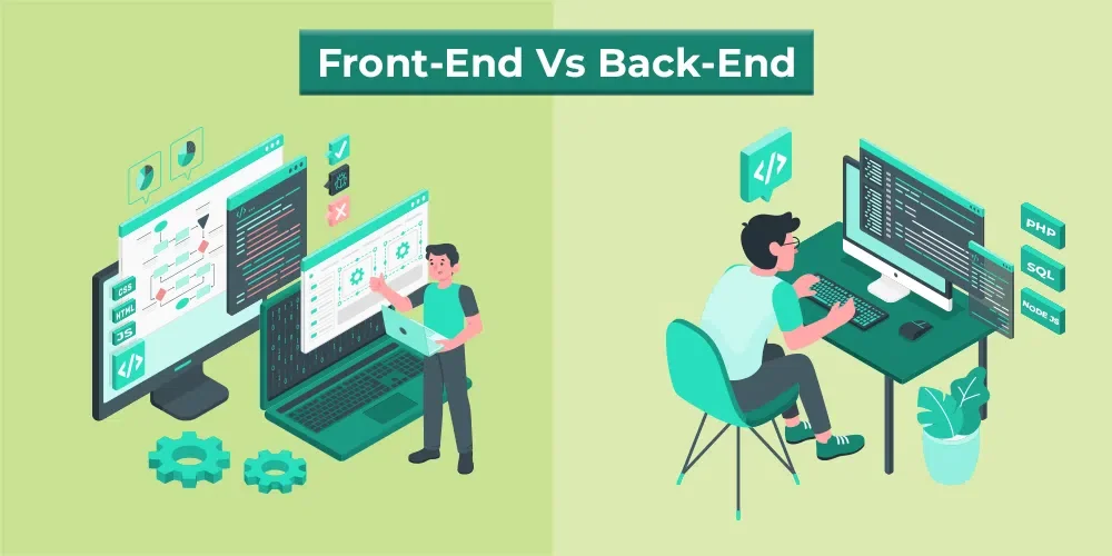frontend vs backend development